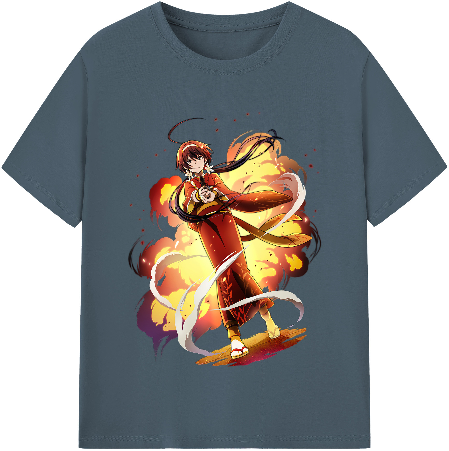 （画像用） 文豪ストレイドッグス Bungo Stray Dogs 綿100％半袖Tシャツ（フロントプリント）